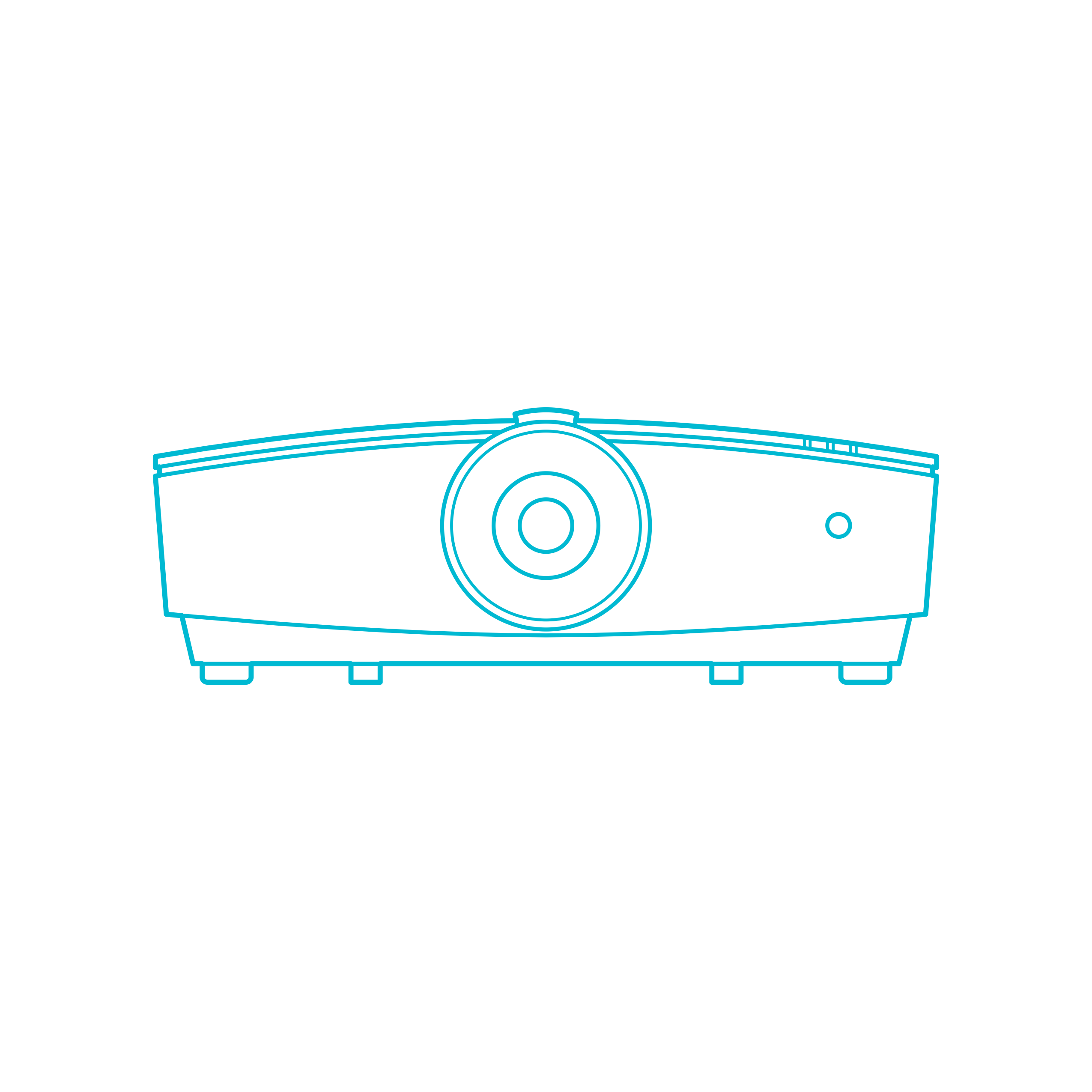 Guide Digital Projectors Benq Lh770 Editable Svg Line Art Free Vectors
